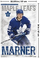 NHL Toronto Maple Leafs - Mitch Marner 19 Wall Poster, 22.375" x 34"