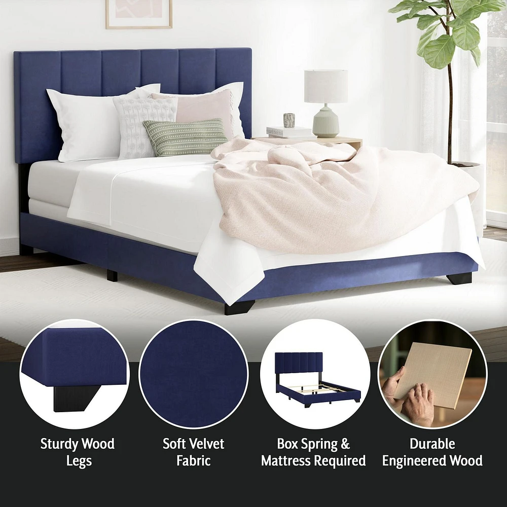 Lit rembourré Reece, par Hillsdale Living Essentials