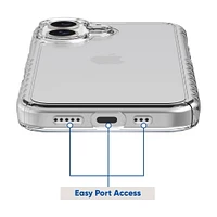 Étui protecteur en gel pour téléphone iPhone 16 de onn., prises latérales renforcées Protection contre chutes 1,8 m