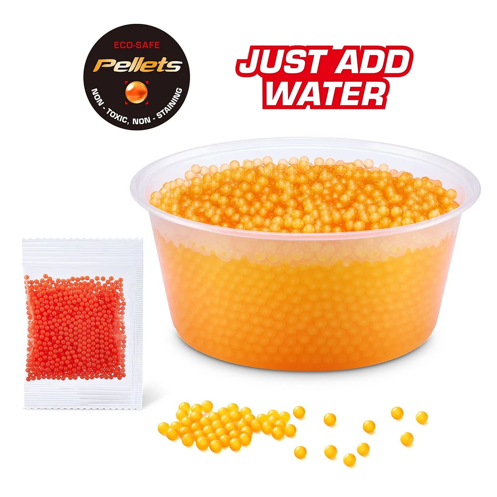 XSHOT Hyper Gel Pellet Refill Pack (20,000 Hyper Gel Pellets) by ZURU, Foam Blaster for Kids