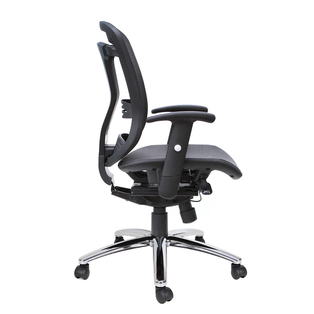 TygerClaw - Chaise de bureau en maille avec dossier moyen