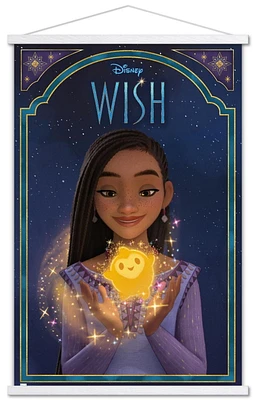 Disney Wish - Asha & Star Wall Poster, 22.375" x 34"