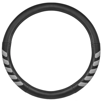CAT Brand CASW-203-GR-L,Truck Steering Wheel Cover, Gray