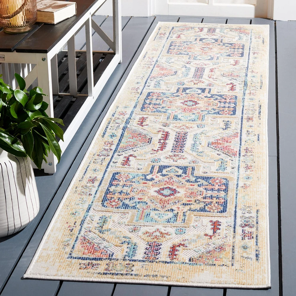 SAFAVIEH Cabana Dima Medallion Indoor/Outdoor Area Rug