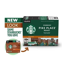 Starbucks® Pike Place® Roast Medium Roast Ground Coffee K-Cup® Pods 24 ct Box, 24 EA