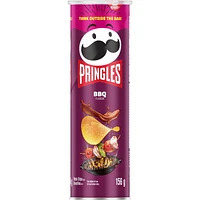 Pringles BBQ Flavour Potato Chips 156 G, 156g