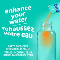 Hydrate Aromatisant D'Eau Liquide Orange Avec Électrolytes, 5 G Paquets, 10 Ct Boîte Mio hydrater orange 3.8G X 10
