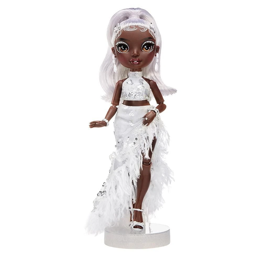 Rainbow Vision Rainbow High Rainbow Divas - Poupée-mannequin Ayesha Sterling (argentée)
