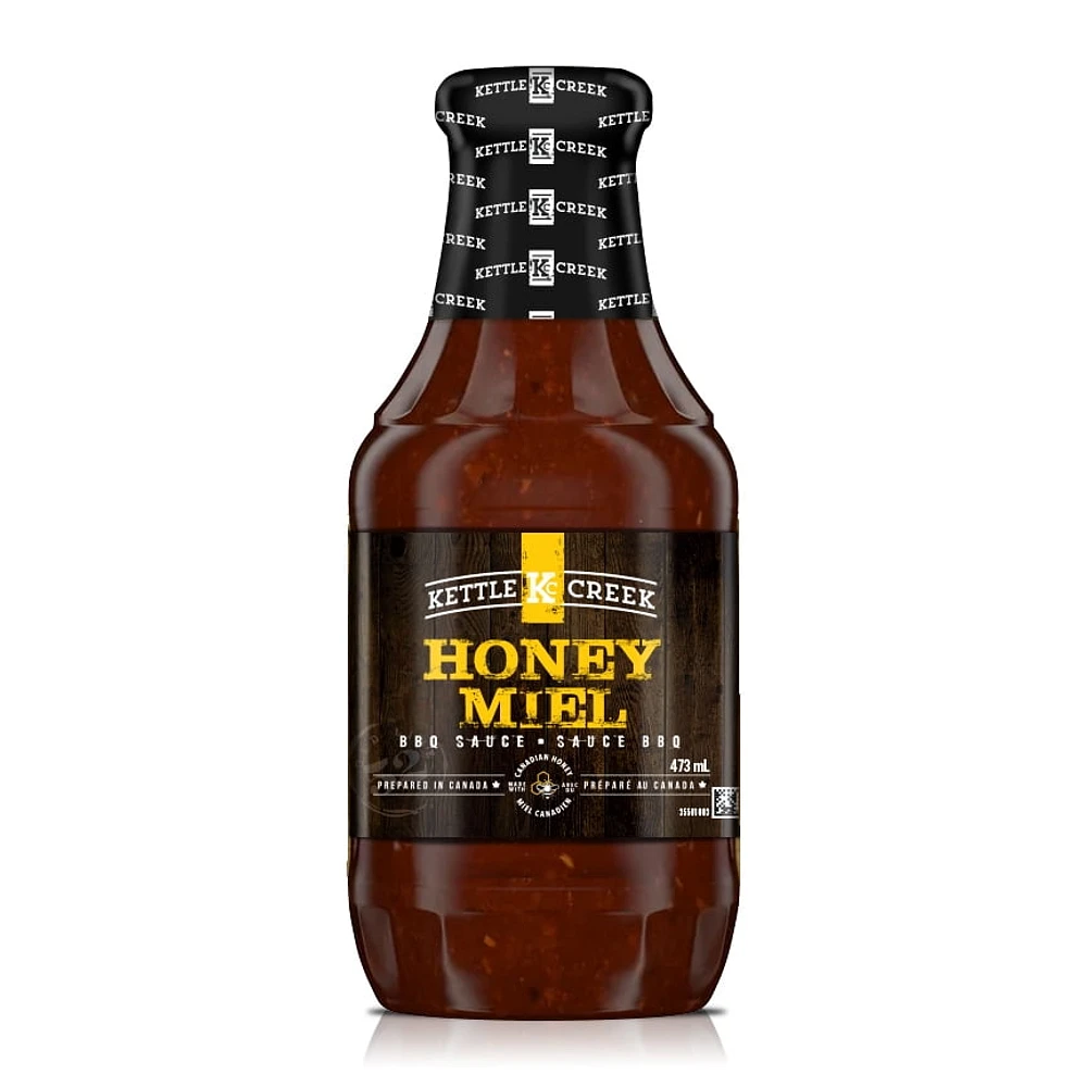 Kettle Creek Honey BBQ Sauce 473ml - Gluten Free