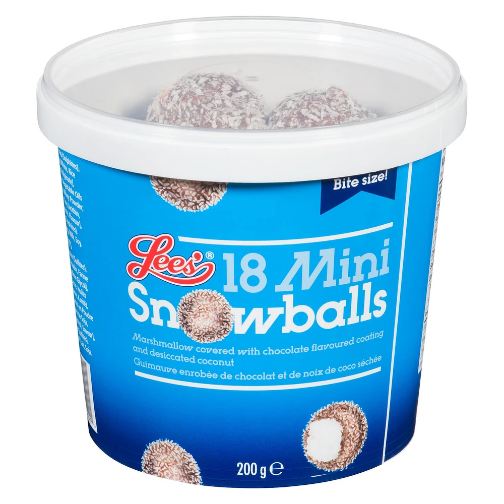 Lees Luxury Mini Snowballs, Mini Snowballs