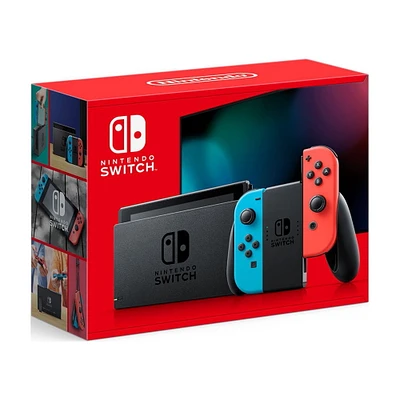 Nintendo Switch™ with Neon Blue and Neon Red Joy‑Con™ (New Box)