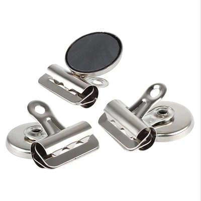 Pen+Gear Magnetic Bulldog Clips, 3 pieces