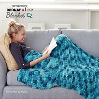 Bernat® Alize® Blanket-EZ™ Yarn, Polyester #7 Jumbo, 6.4oz/180g, 18 Yards