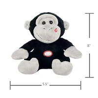Way To Celebrate Squeeze N Talk Plush Toy, Black Gorilla