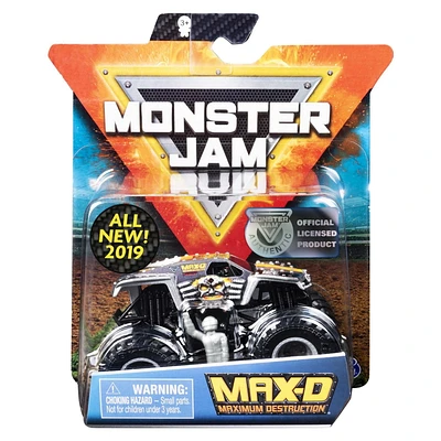 Monster Jam, Official Max D Monster Truck, Die-Cast Vehicle, Legacy Truck Series, 1:64 Scale