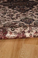 Tapis Emerald Sanlin rouge & ivoire de 5 pi x 7 pi