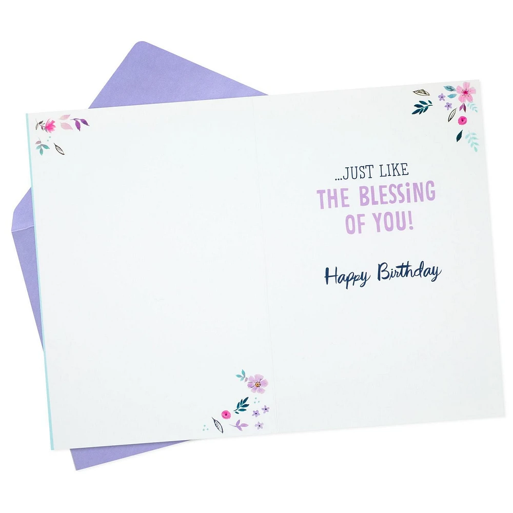 Carte religieuse de fête pour femme – Dayspring (« One-of-a-Kind Wonderful »)