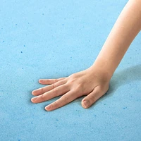 Zinus Spa Sensations surmatelas en mousse à mémoire de forme rafraîchissante de 4 pouces