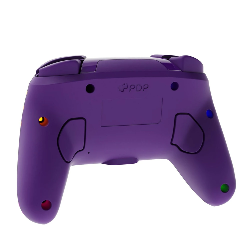 PDP Afterglow™ Wave Wireless Controller: Purple - Nintendo Switch, & Nintendo Switch - OLED Model, PDP AG Wave WL CNTRL: Purple