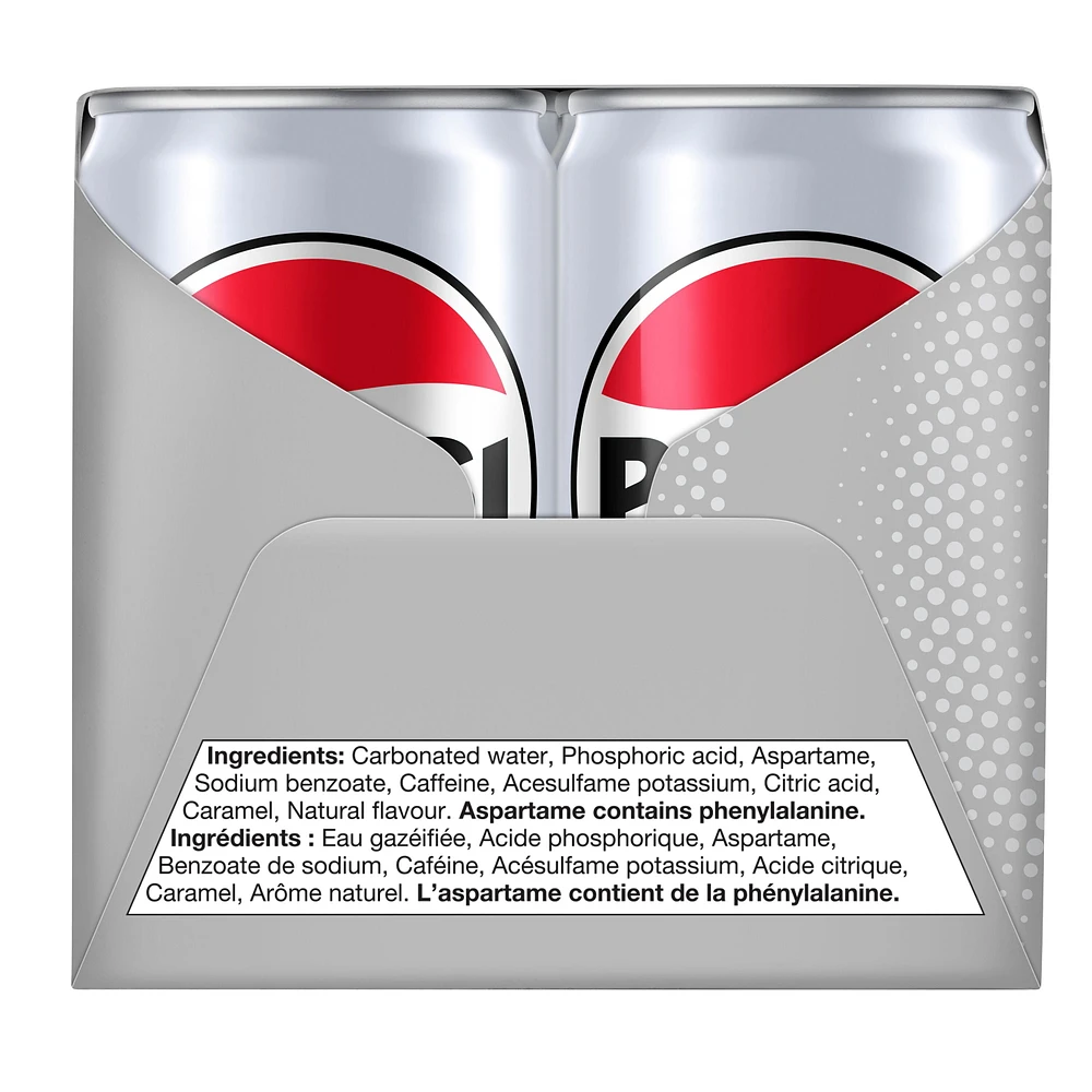 Pepsi Diet Cola 6 x 222mL, Mini Cans, 6x222mL