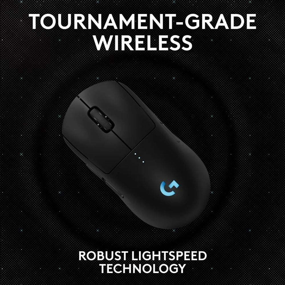 Logitech PRO 2 LIGHTSPEED Wireless Ambidextrous 44K DPI Sendor Gaming Mouse