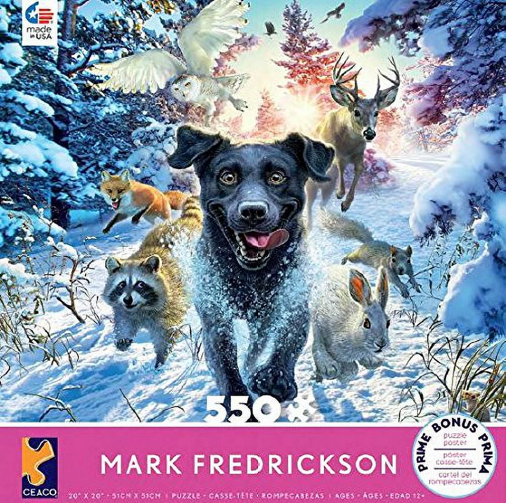 Ceaco: Mark Fredrickson - Black Lab casse tête (550 pc)
