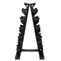 GoZone A Frame Dumbbell Rack – Black, Holds 5 pairs of dumbbells