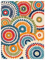 Safavieh Cabana Marina Suzani Outdoor Area Rug