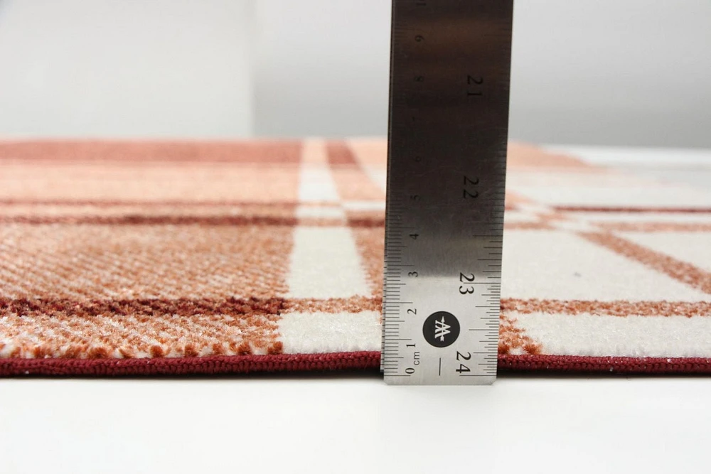 ECARPET Washable Plaid Area Rug & Runner for Kitchen, Bedside, Living Room, Hallway