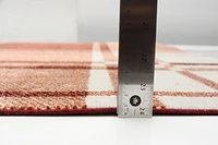 ECARPET Washable Plaid Area Rug & Runner for Kitchen, Bedside, Living Room, Hallway