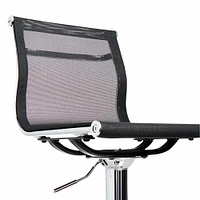 Heavenly Collection Tabouret Réglable en Maille
