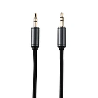 onn. 3 FT./0.9 m 3.5 mm AUX Cable, Durable, Braided