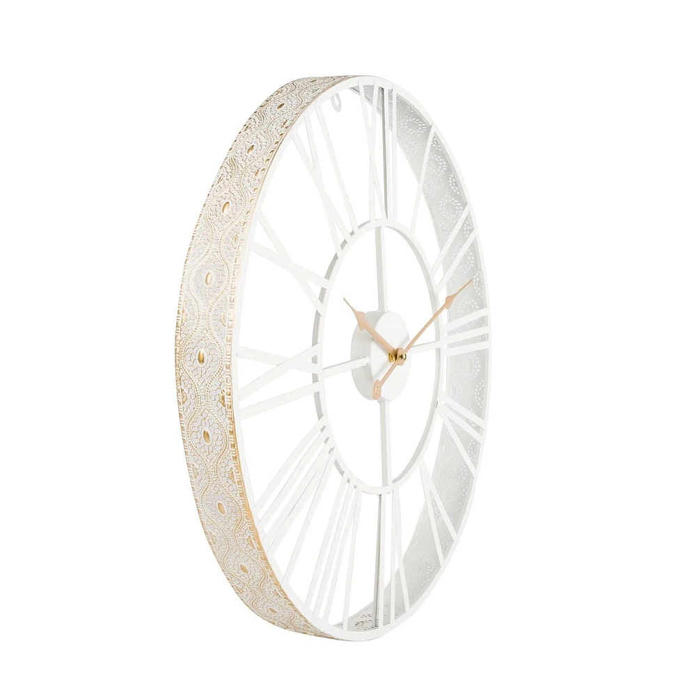DESIGNER METAL CLOCK 20"