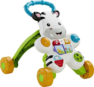 Fisher-Price Coffret de jeu Premiers Pas Zèbre – Édition anglaise 2 à 4 ans