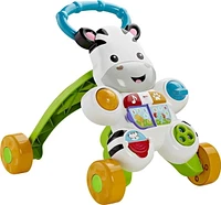 Fisher-Price Learn with Me Zebra Walker Baby & Toddler Learning Toy with Music & Lights - English Edition, 2-4 years