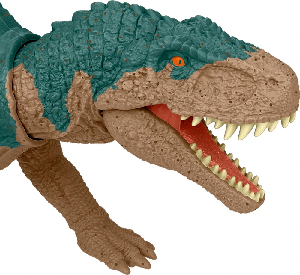 Jurassic World Danger Pack Rauisuchus Action Figure Toy, Posable with Physical & Digital Play