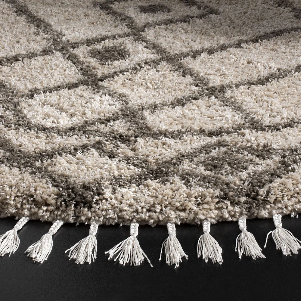 Safavieh Moroccan Fringe Erksine Tapis Géométrique Shag