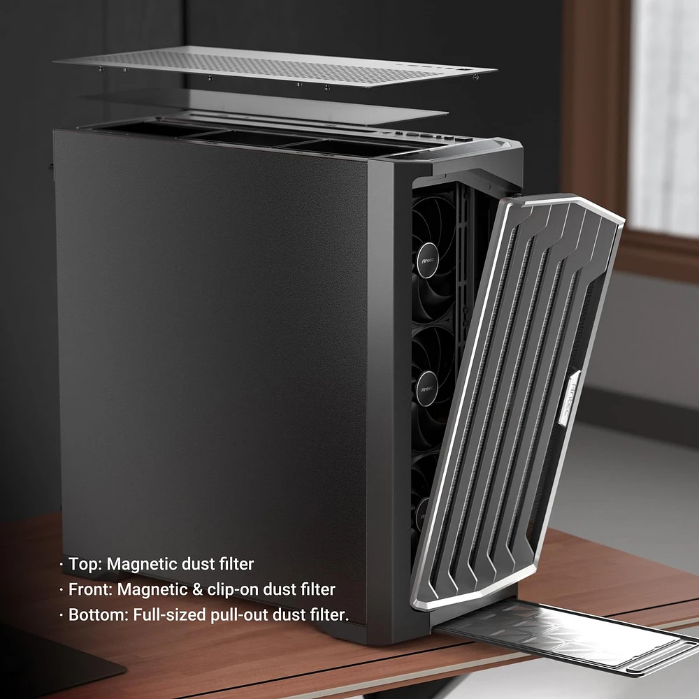 ANTEC PERFORMANCE 1 SILENT - Full Tower E-ATX Highly Compatible PC Case