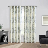 Loft Living Leszno filtrant la lumière panneau de rideau à œillets 50 x 63 in Bleu