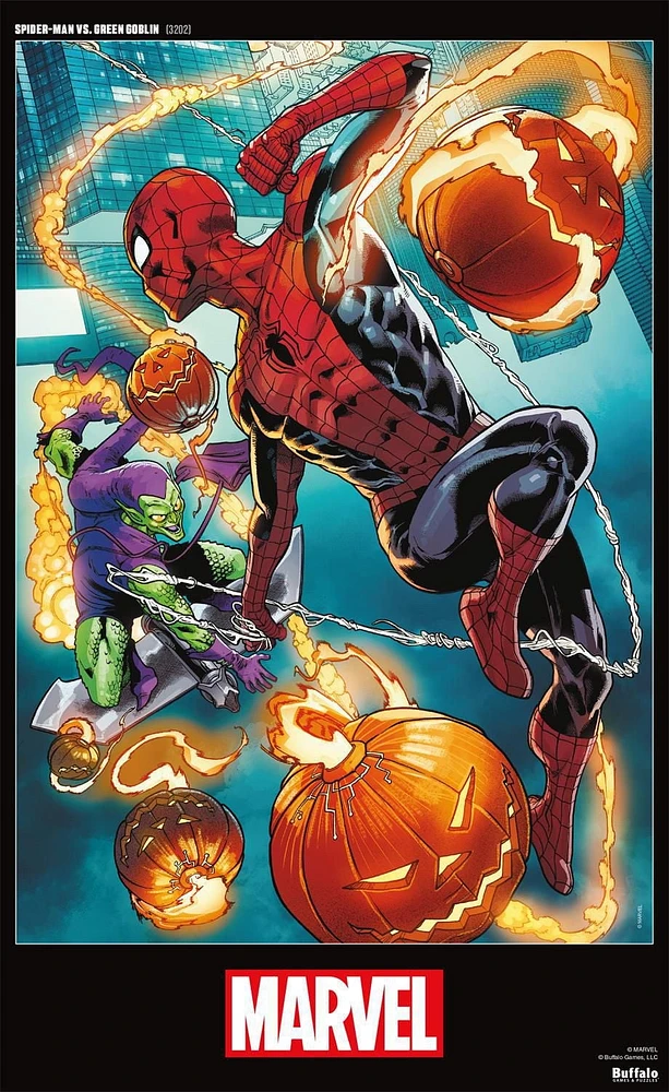 Buffalo Games - Marvel - Spider-man vs. Green Goblin - 500 Piece Jigsaw Puzzle