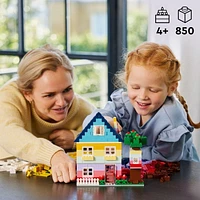 LEGO Classic Les maisons créatives 11035 Ensemble de construction (850 pièces) Comprend 850 pièces, 4+ ans