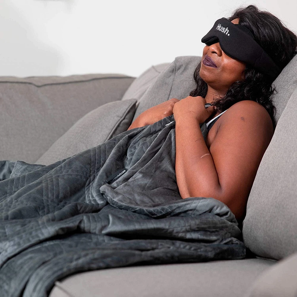 Hush Blackout Memory Foam Eye Mask Blocks 100% of All Light