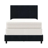 Novogratz Brittany Upholstered Bed with Storage Drawers