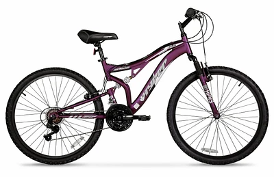 26" Hyper Bear Montagne Vélo en Aluminium Mat Noir Sarcelle Sélecteurs à 21 vitesses