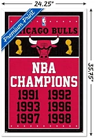 NBA Chicago Bulls - Champions 13 Wall Poster