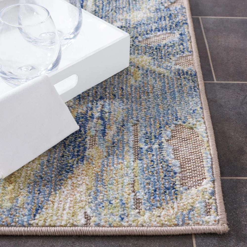 SAFAVIEH Sarasota Alexa Tapis Floral Intérieur/Extérieur
