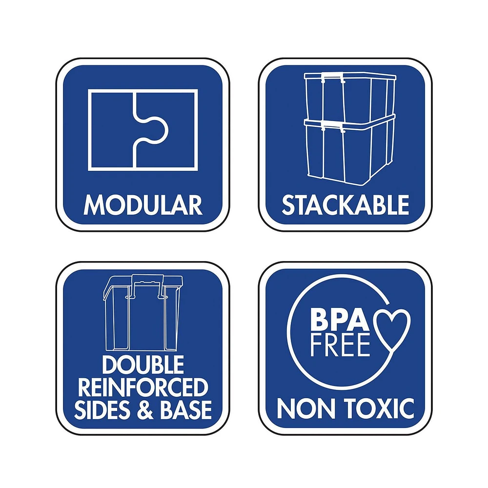 Boîte de rangement en plastique Bankers Box 1L Idéal pour organiser