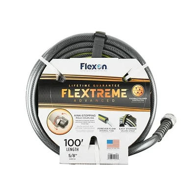 Tuyau d'arrosage avancé Flextreme de pieds Tuyau d'arrosage de 5/8 po x pi