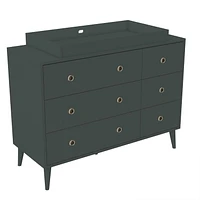 Novogratz Harper 6-Drawer Storage Dresser