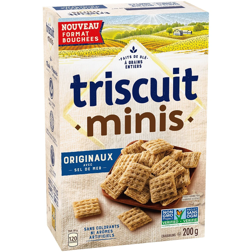 TRISCUIT Minis Originaux Craquelins 200 g